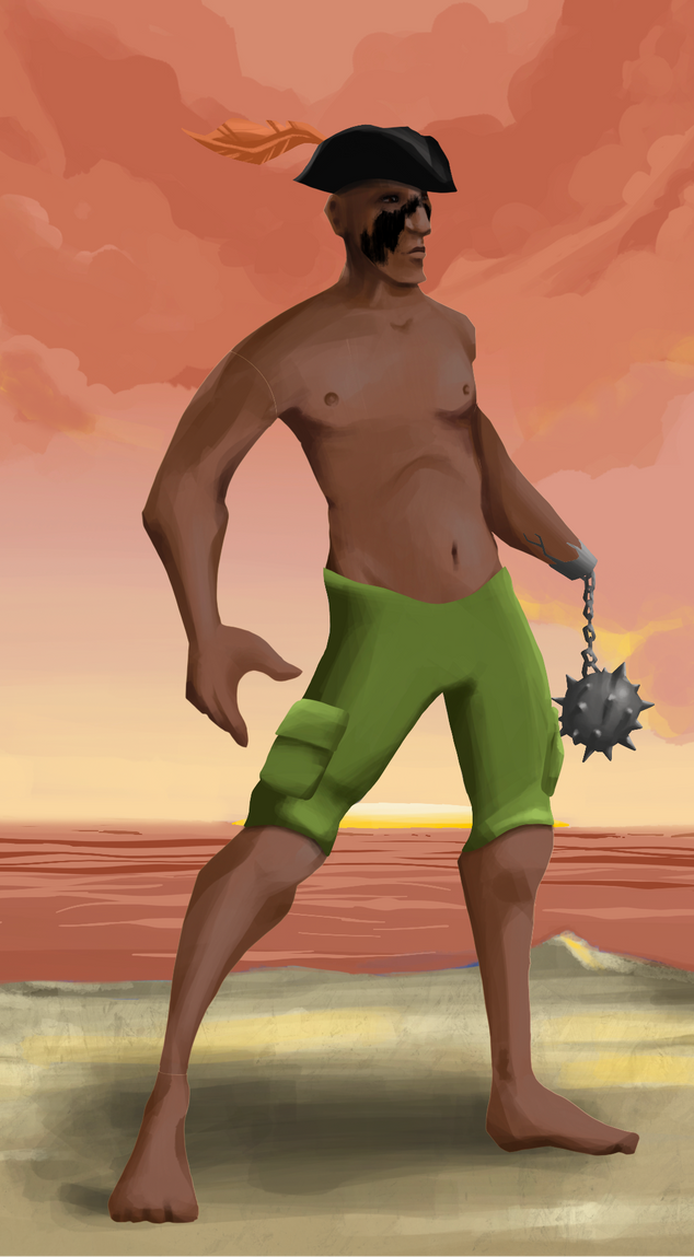 AlgoSeas Pirate #16293 NFT on Algorand