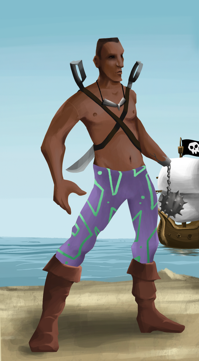 AlgoSeas Pirate #16294 NFT on Algorand