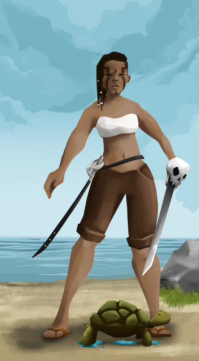 AlgoSeas Pirate #16297 NFT on Algorand