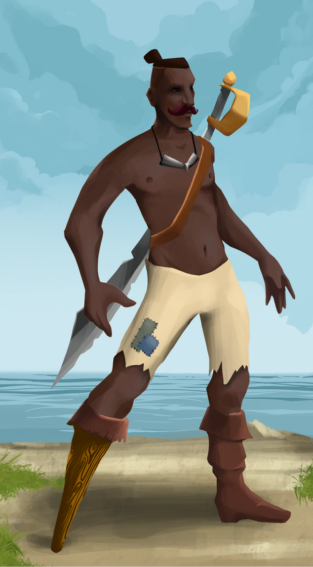 AlgoSeas Pirate #16307 NFT on Algorand