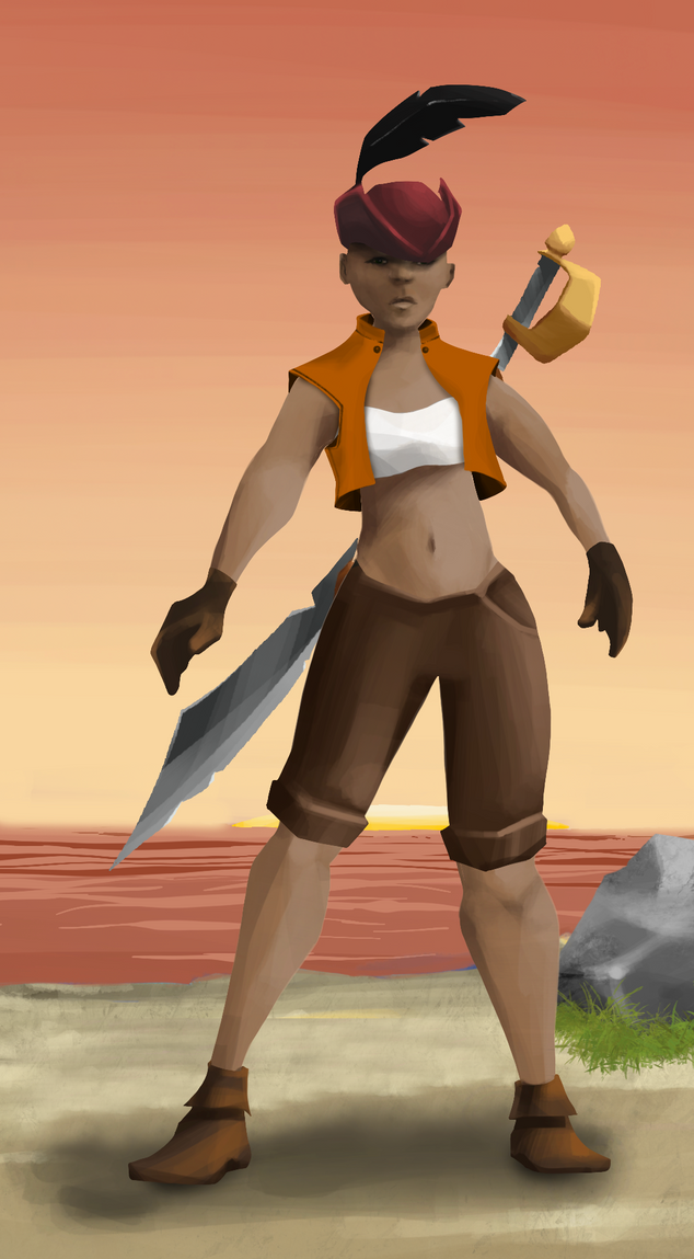 AlgoSeas Pirate #16332 NFT on Algorand