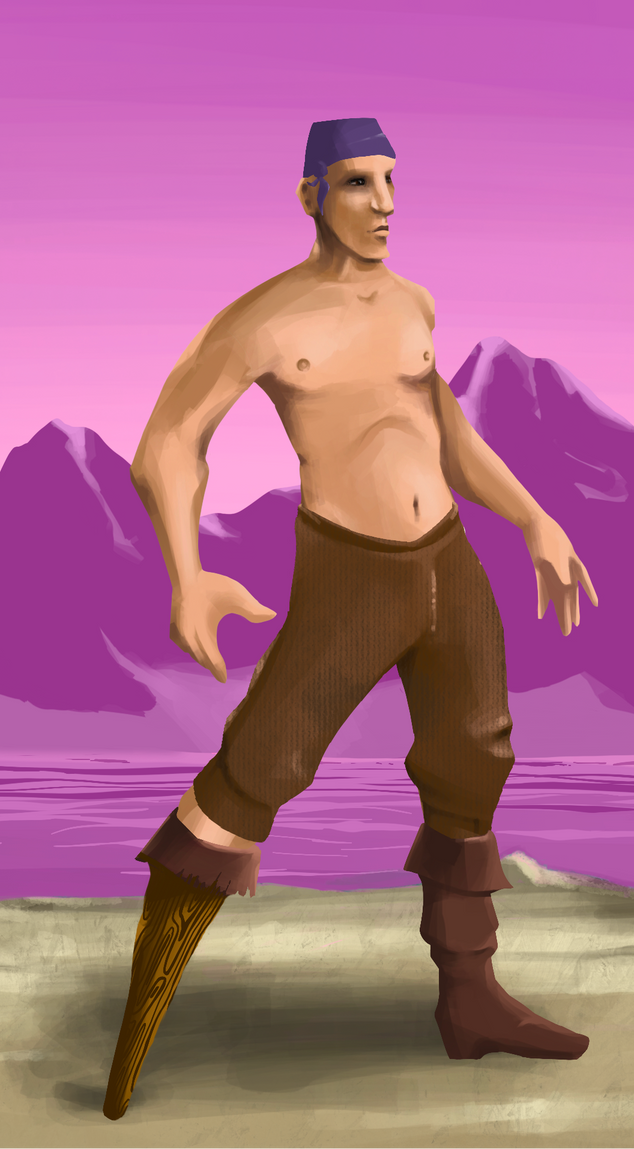 AlgoSeas Pirate #16345 NFT on Algorand