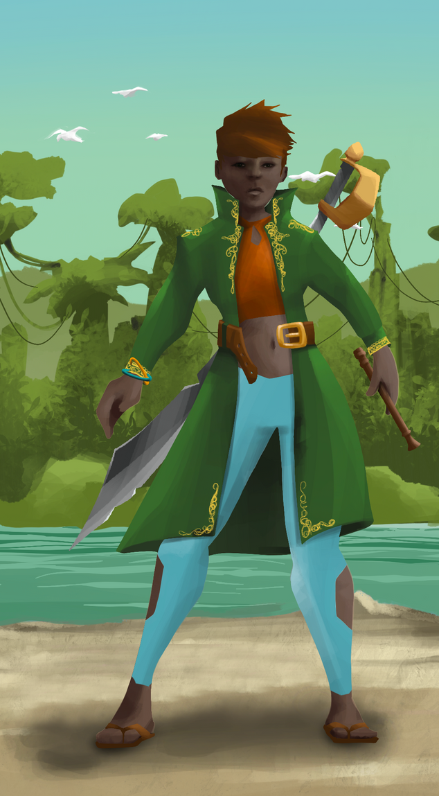 AlgoSeas Pirate #16350 NFT on Algorand