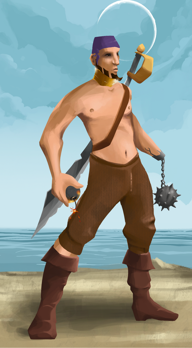 AlgoSeas Pirate #16351 NFT on Algorand