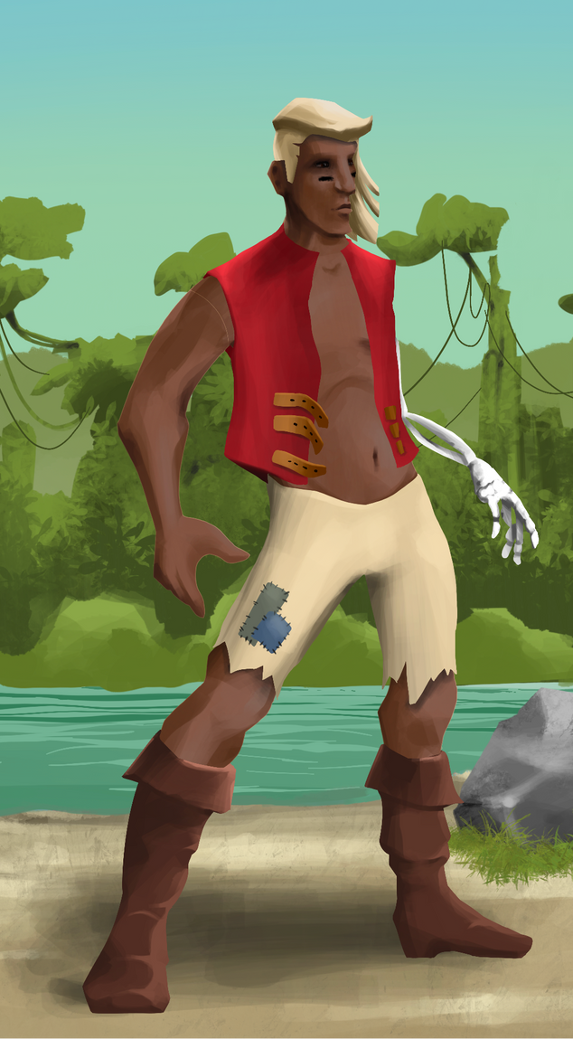 AlgoSeas Pirate #16358 NFT on Algorand