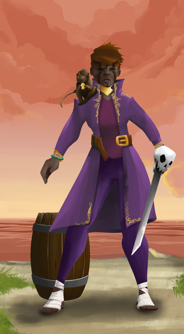 AlgoSeas Pirate #16362 NFT on Algorand