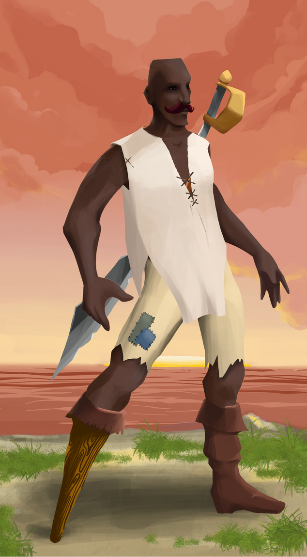 AlgoSeas Pirate #16368 NFT on Algorand