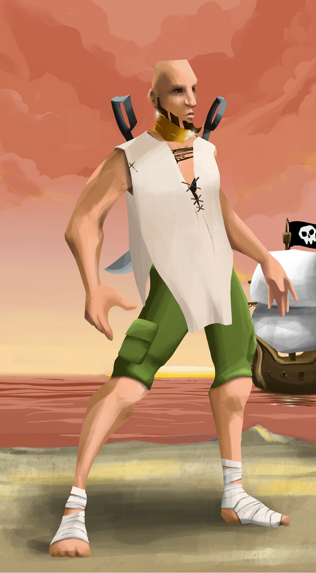 AlgoSeas Pirate #16375 NFT on Algorand