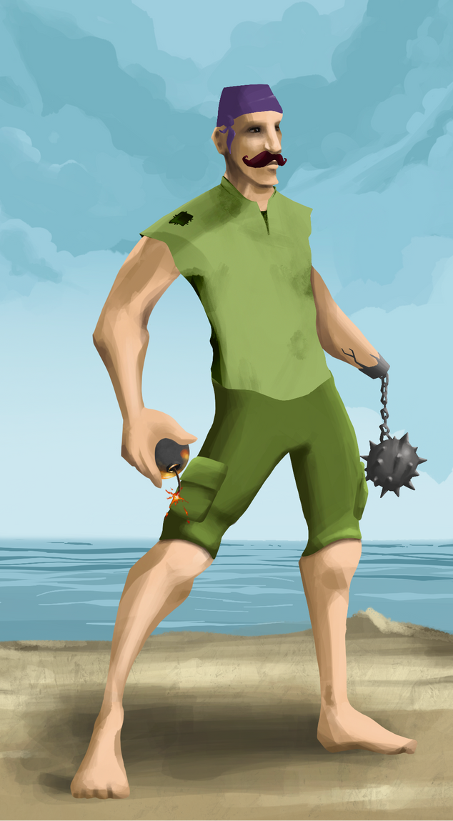 AlgoSeas Pirate #16381 NFT on Algorand