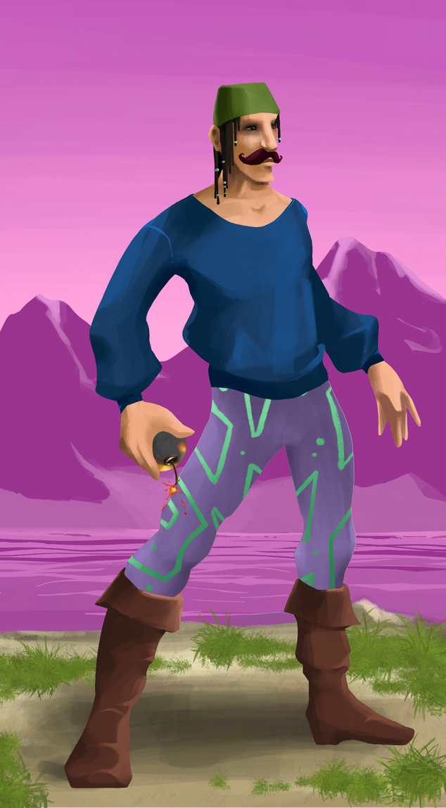 AlgoSeas Pirate #1639 NFT on Algorand