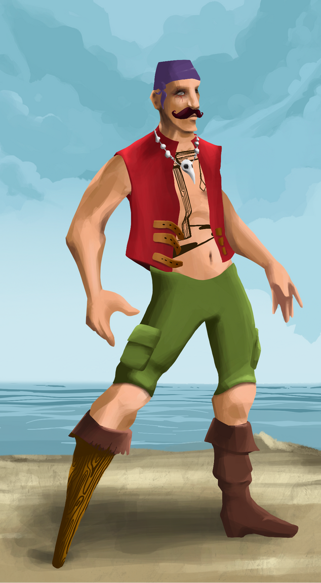 AlgoSeas Pirate #16392 NFT on Algorand