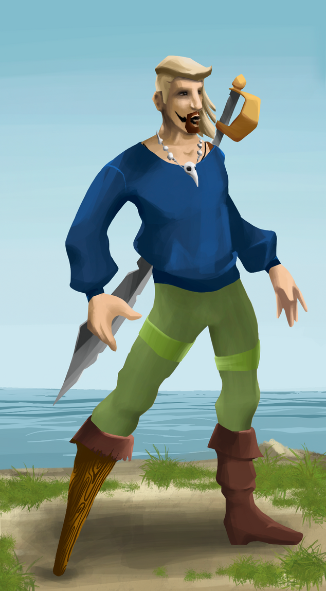 AlgoSeas Pirate #1640 NFT on Algorand