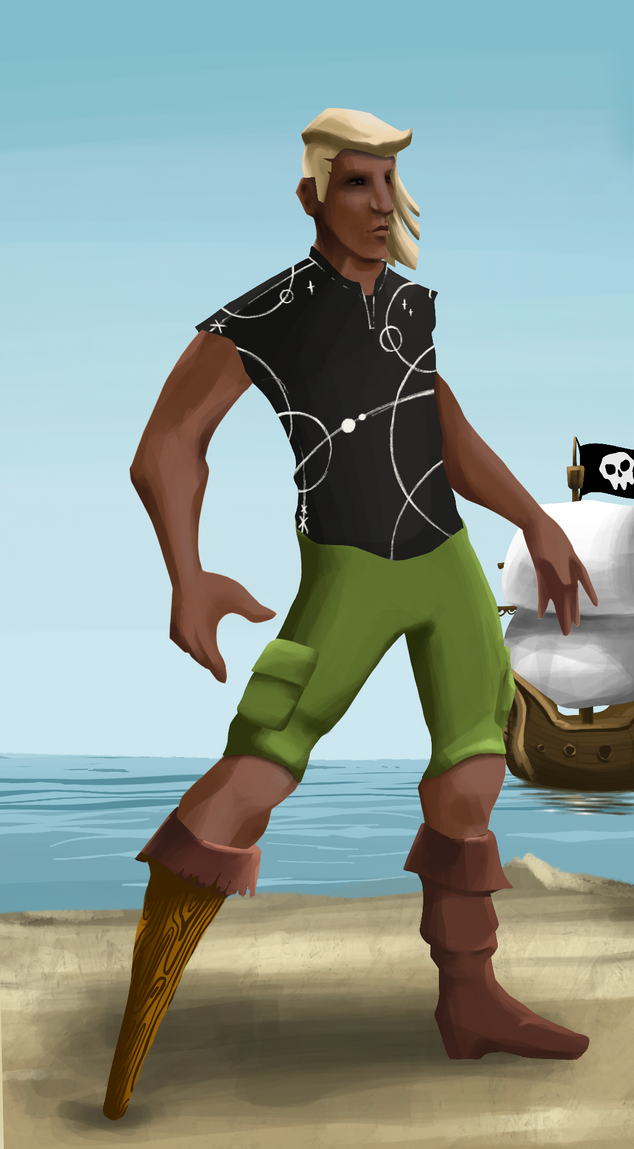 AlgoSeas Pirate #16401 NFT on Algorand