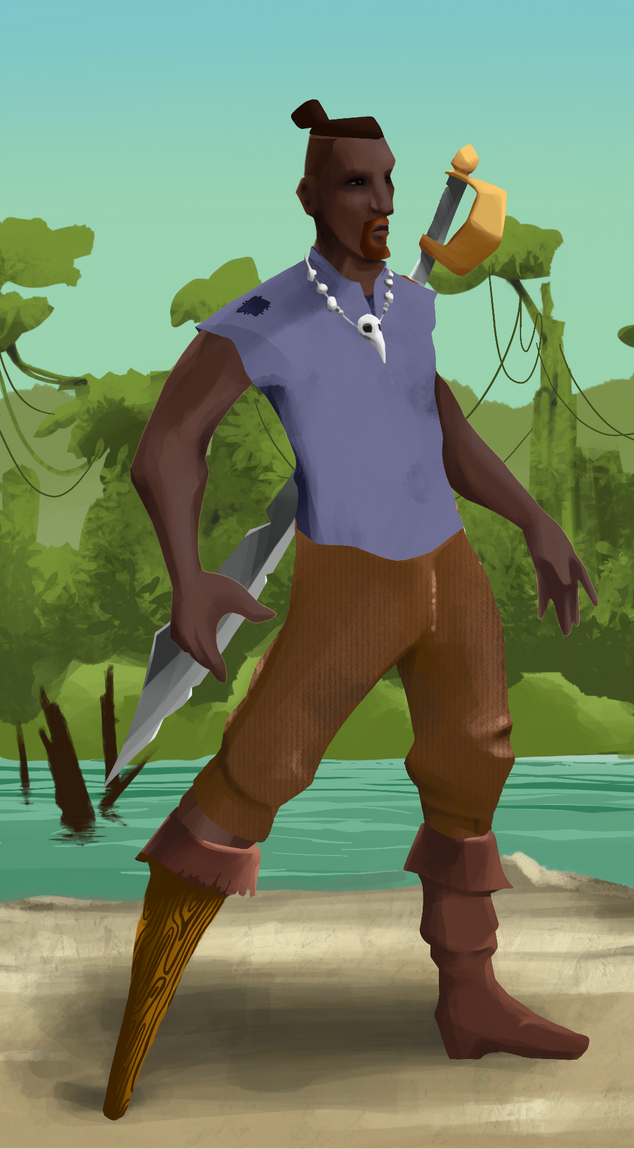 AlgoSeas Pirate #16405 NFT on Algorand