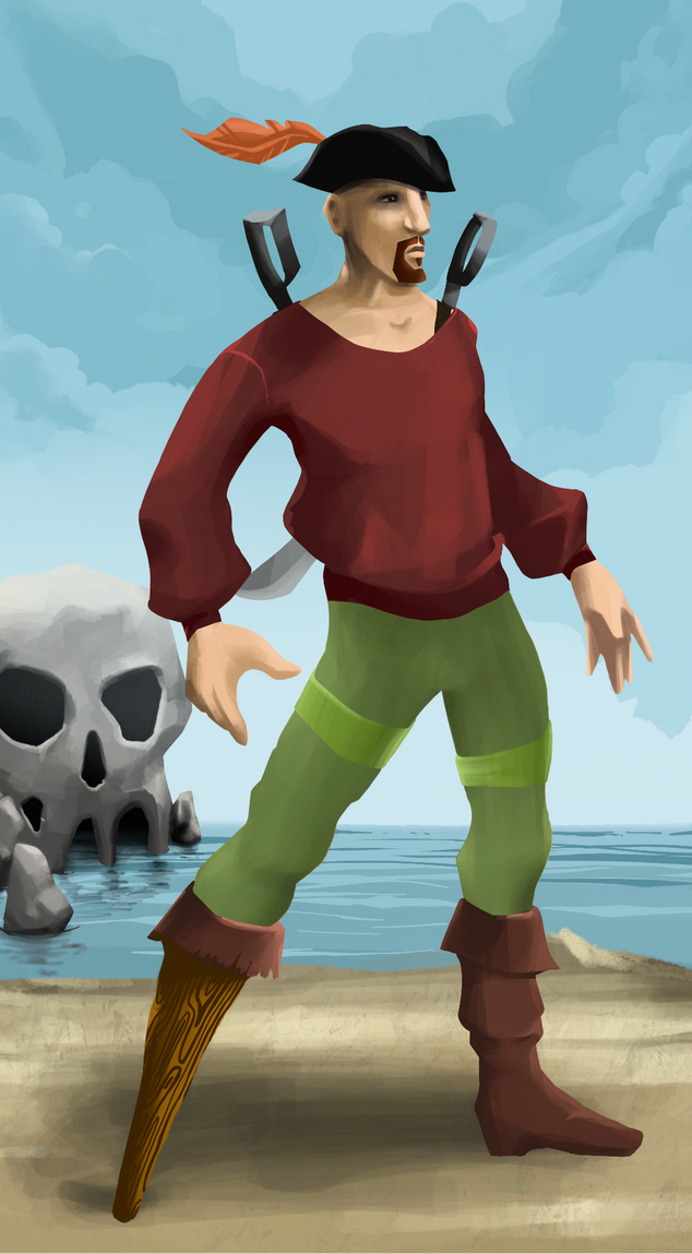AlgoSeas Pirate #16415 NFT on Algorand