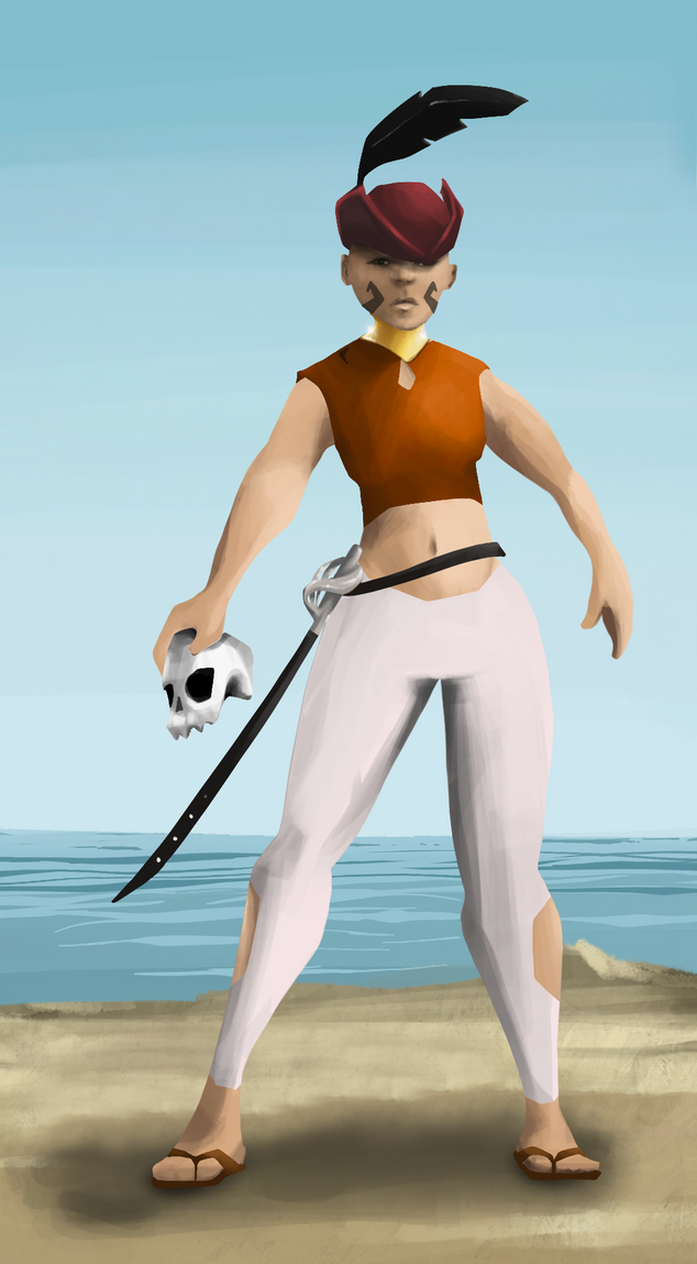 AlgoSeas Pirate #1643 NFT on Algorand