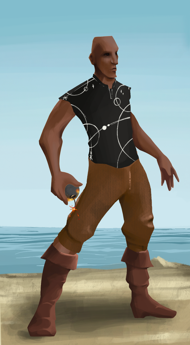 AlgoSeas Pirate #16430 NFT on Algorand