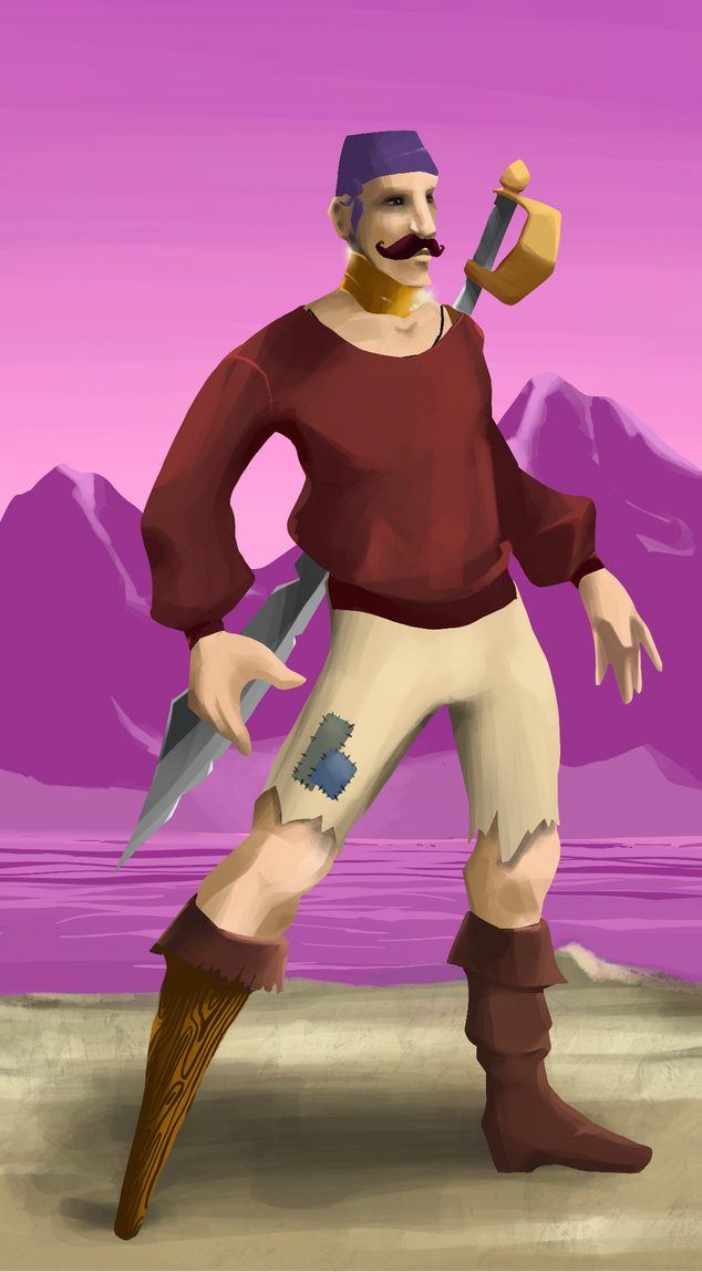 AlgoSeas Pirate #16451 NFT on Algorand