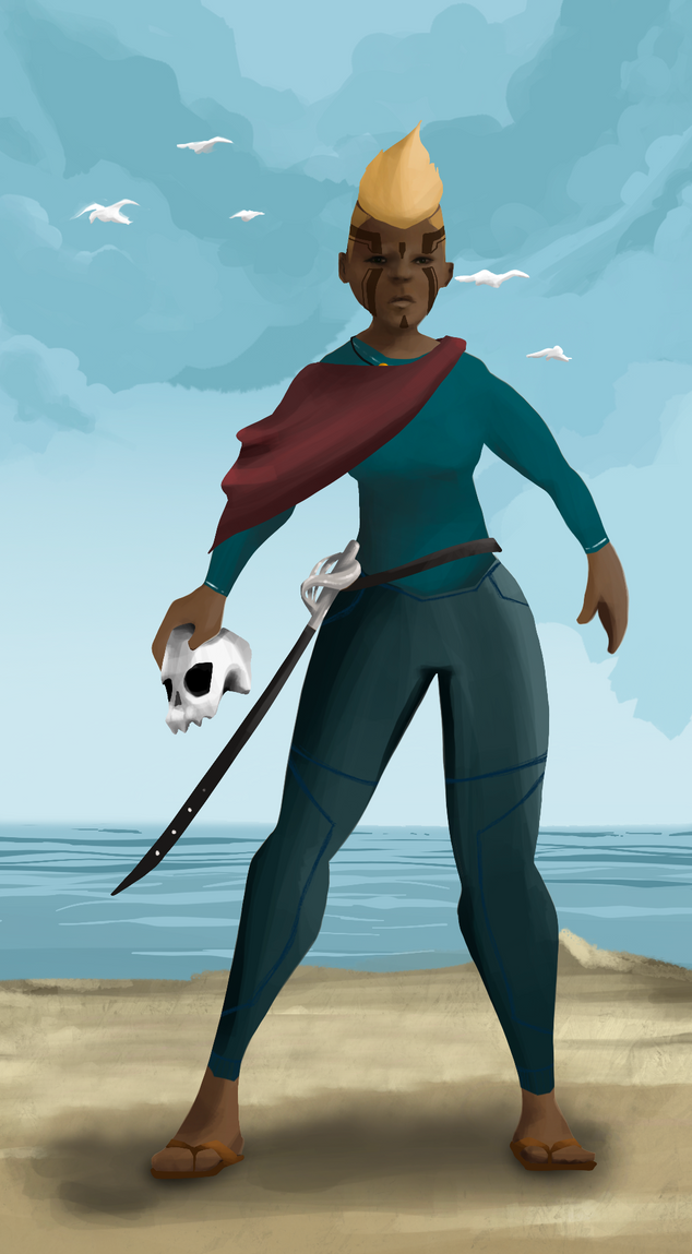 AlgoSeas Pirate #16465 NFT on Algorand