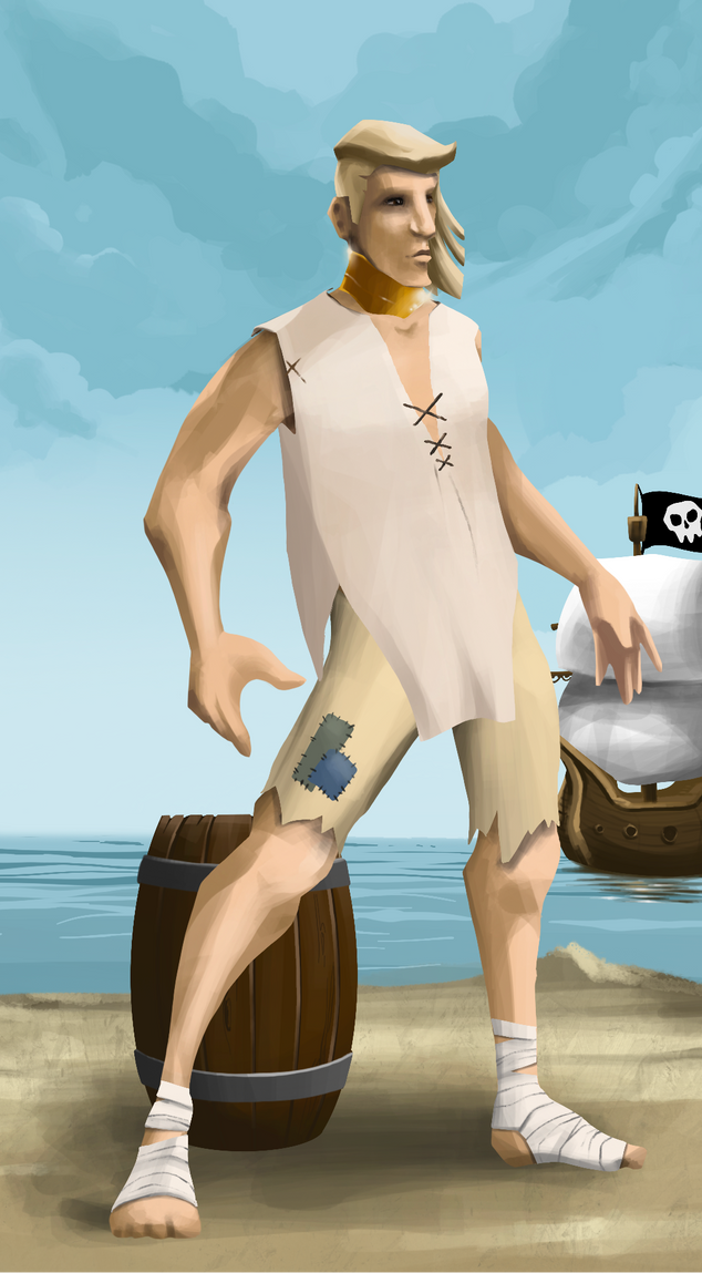 AlgoSeas Pirate #16467 NFT on Algorand