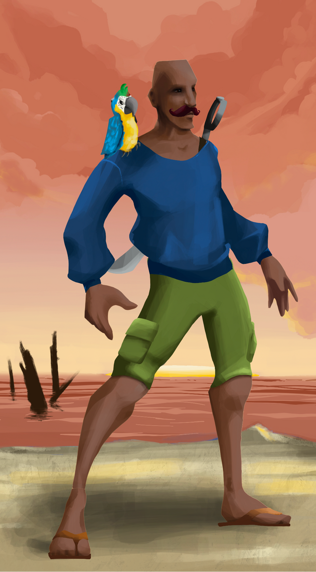 AlgoSeas Pirate #16471 NFT on Algorand