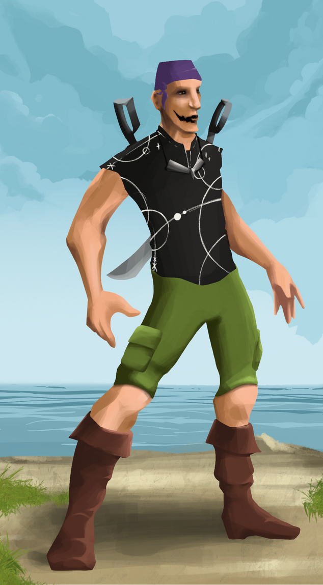 AlgoSeas Pirate #1648 NFT on Algorand