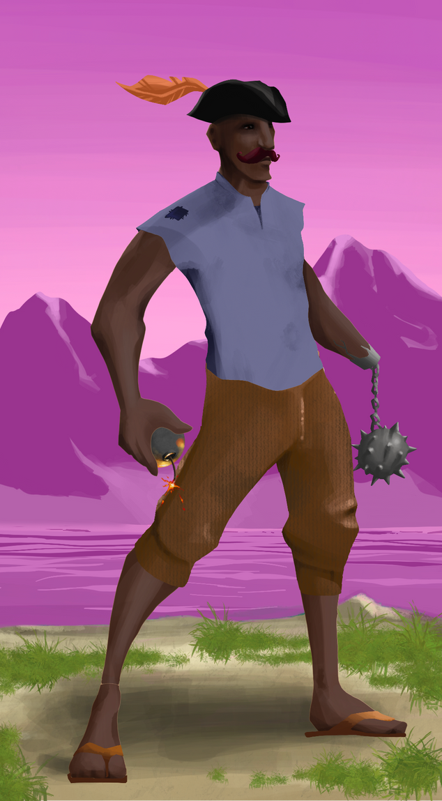 AlgoSeas Pirate #1649 NFT on Algorand