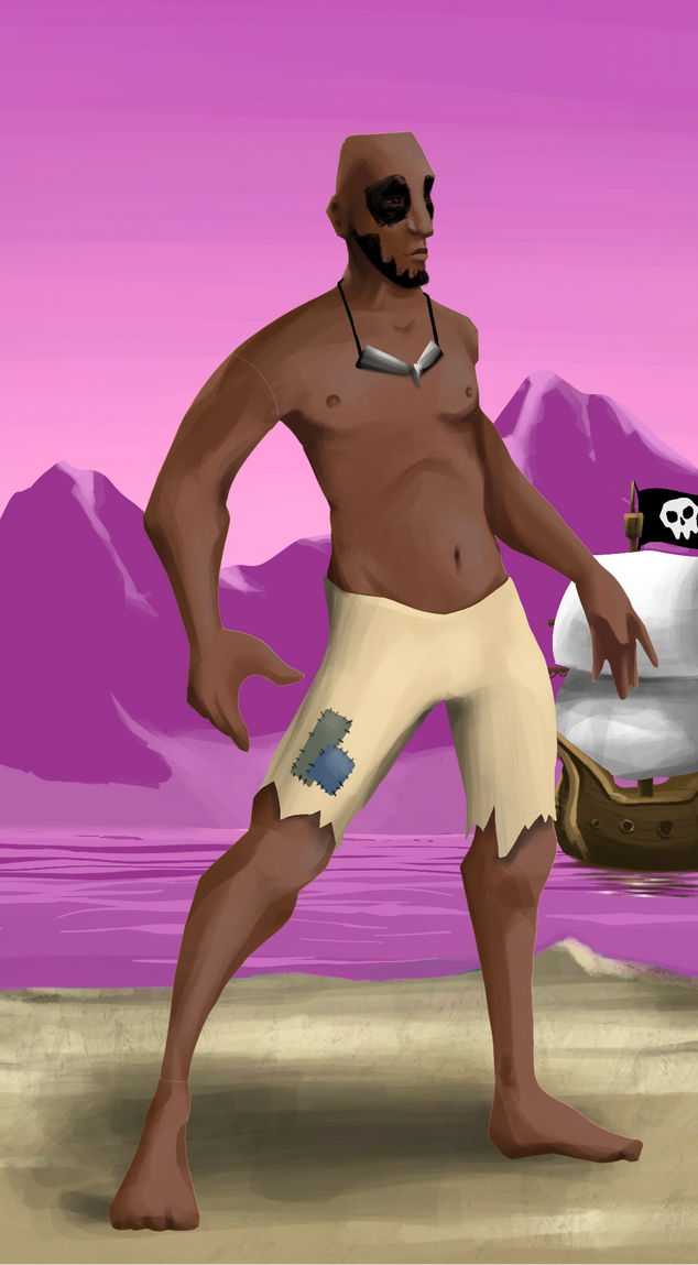 AlgoSeas Pirate #16504 NFT on Algorand