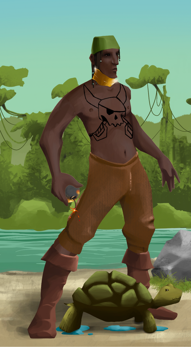 AlgoSeas Pirate #16515 NFT on Algorand