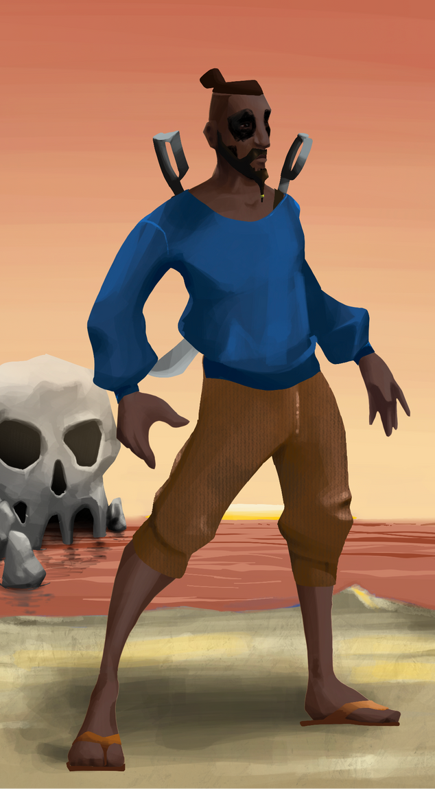 AlgoSeas Pirate #16518 NFT on Algorand