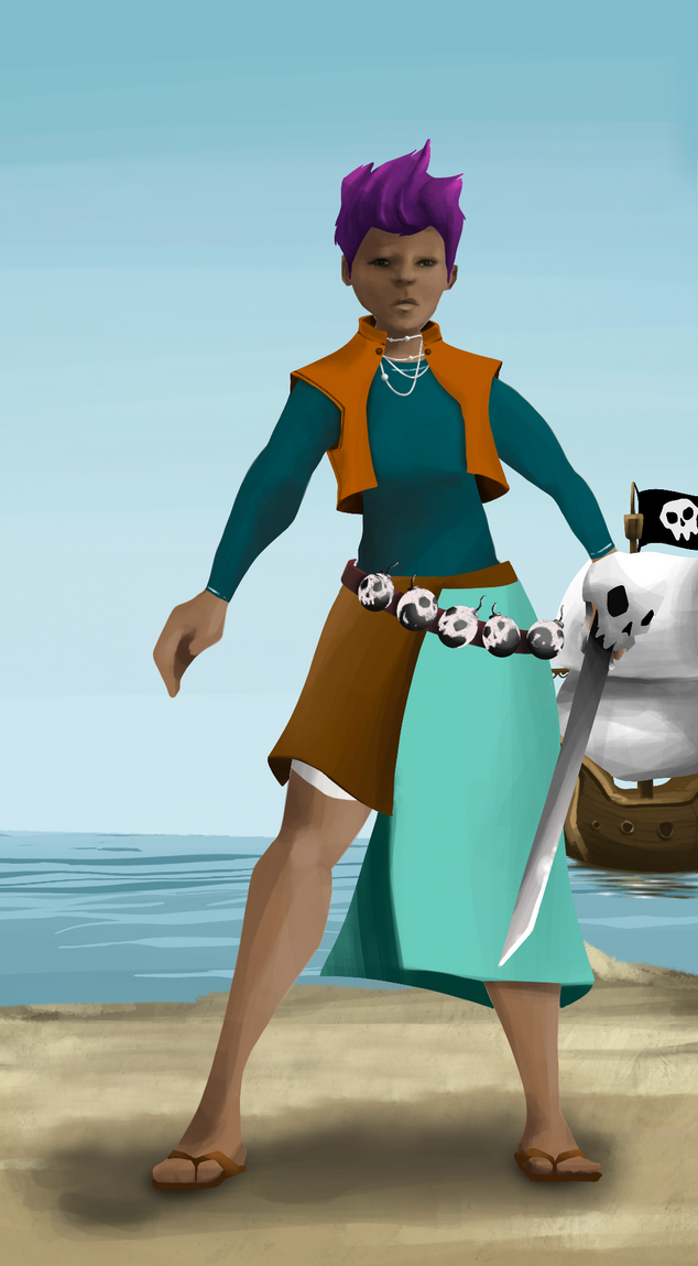 AlgoSeas Pirate #16526 NFT on Algorand