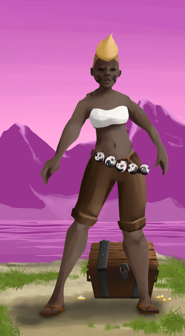 AlgoSeas Pirate #16528 NFT on Algorand