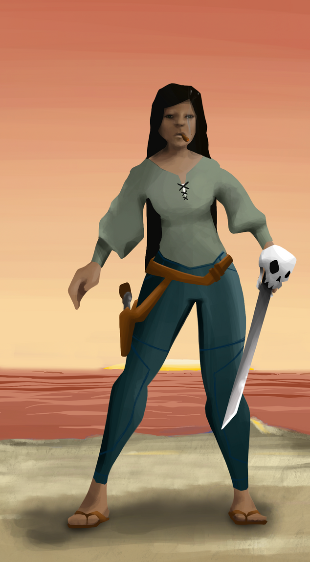 AlgoSeas Pirate #16529 NFT on Algorand