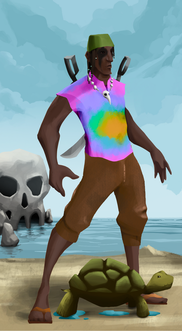 AlgoSeas Pirate #16530 NFT on Algorand