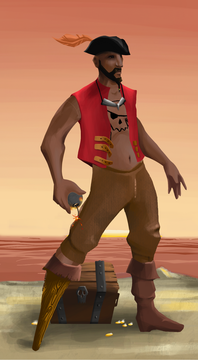 AlgoSeas Pirate #16531 NFT on Algorand