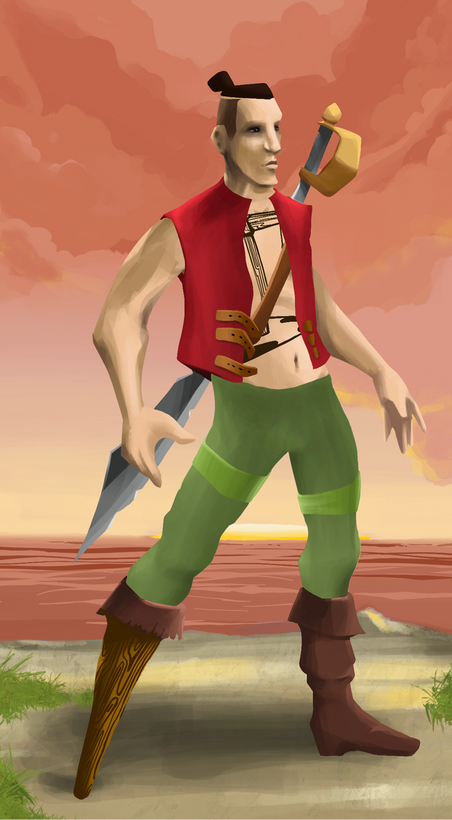 AlgoSeas Pirate #16536 NFT on Algorand