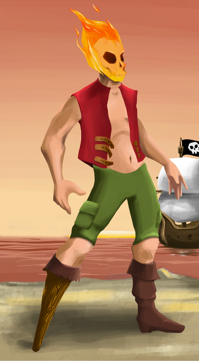 AlgoSeas Pirate #16537 NFT on Algorand