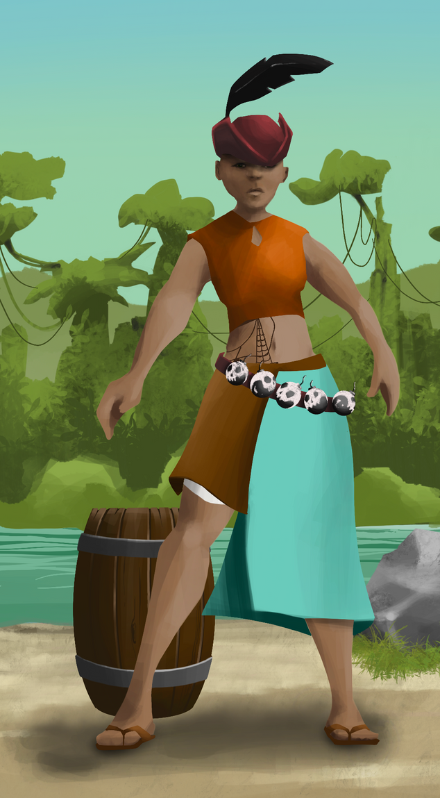 AlgoSeas Pirate #16544 NFT on Algorand