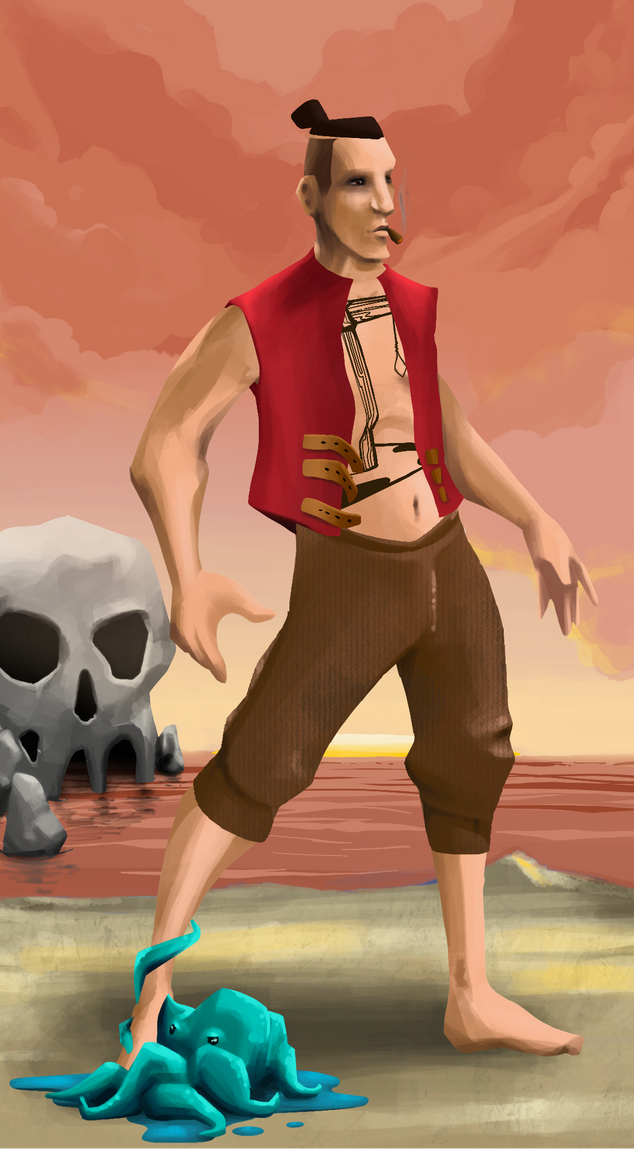 AlgoSeas Pirate #16562 NFT on Algorand