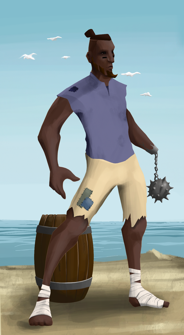 AlgoSeas Pirate #16573 NFT on Algorand