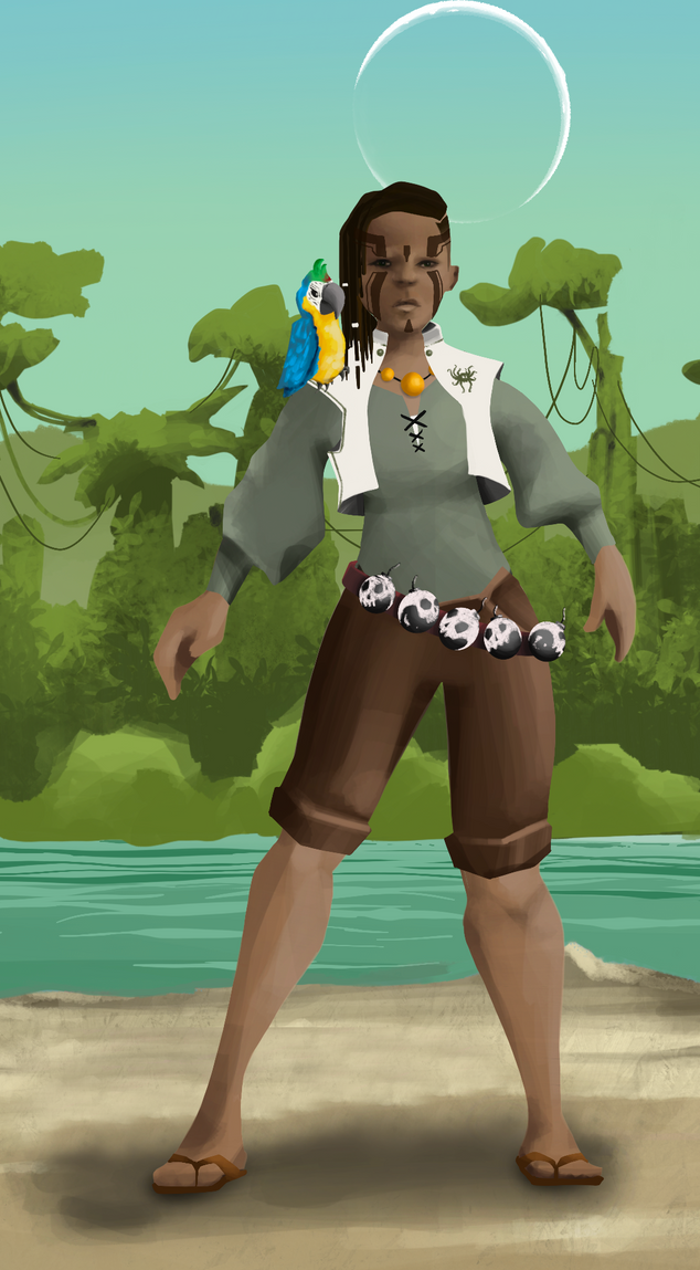 AlgoSeas Pirate #16577 NFT on Algorand