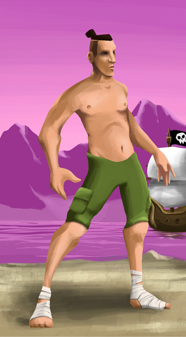 AlgoSeas Pirate #16604 NFT on Algorand