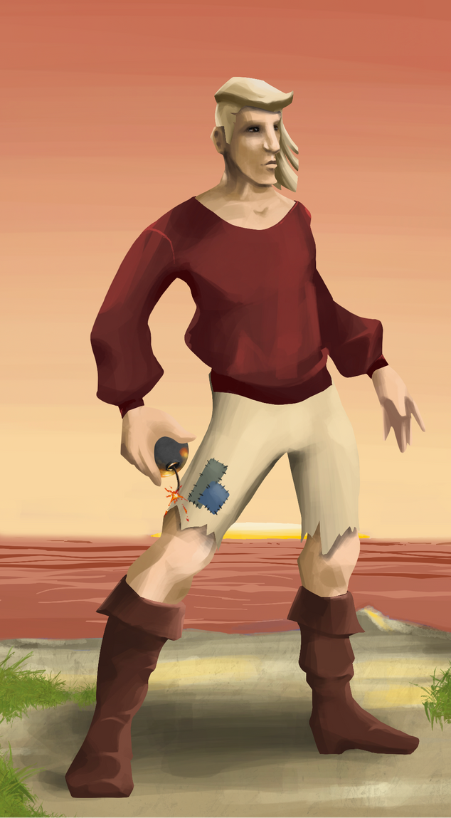 AlgoSeas Pirate #16615 NFT on Algorand