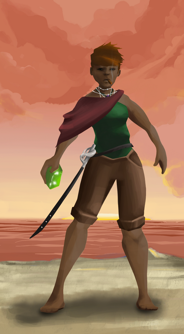 AlgoSeas Pirate #1664 NFT on Algorand