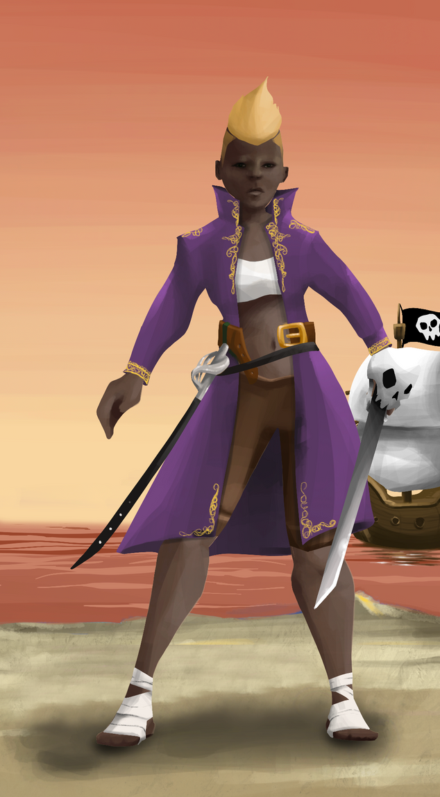 AlgoSeas Pirate #16646 NFT on Algorand