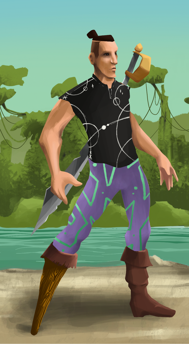 AlgoSeas Pirate #16668 NFT on Algorand