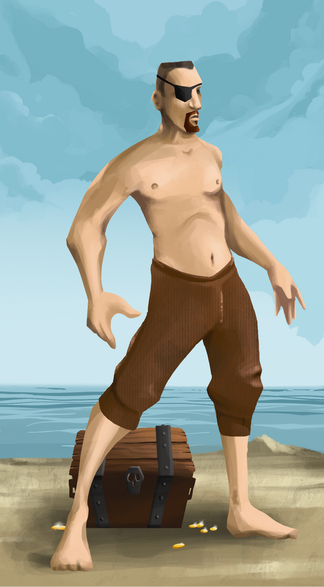 AlgoSeas Pirate #16669 NFT on Algorand