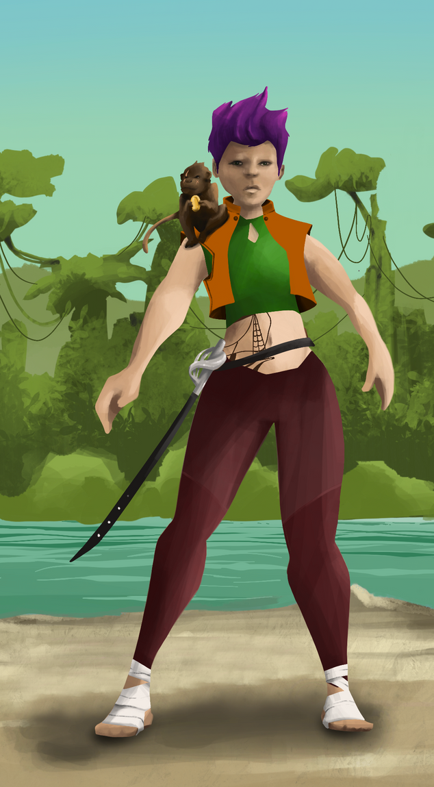 AlgoSeas Pirate #1667 NFT on Algorand