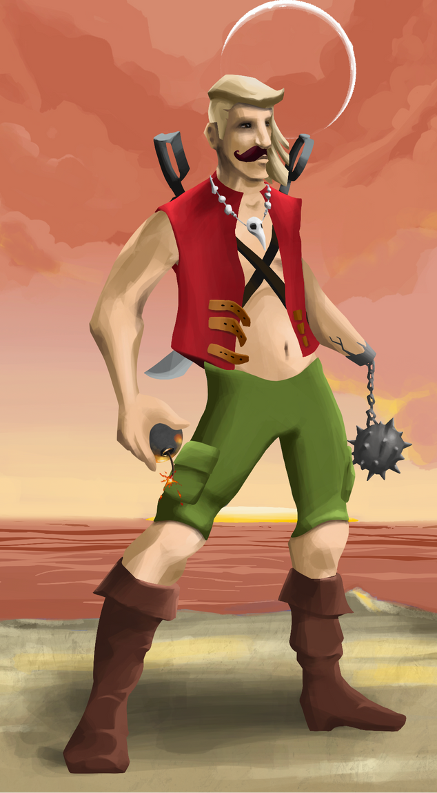 AlgoSeas Pirate #16673 NFT on Algorand