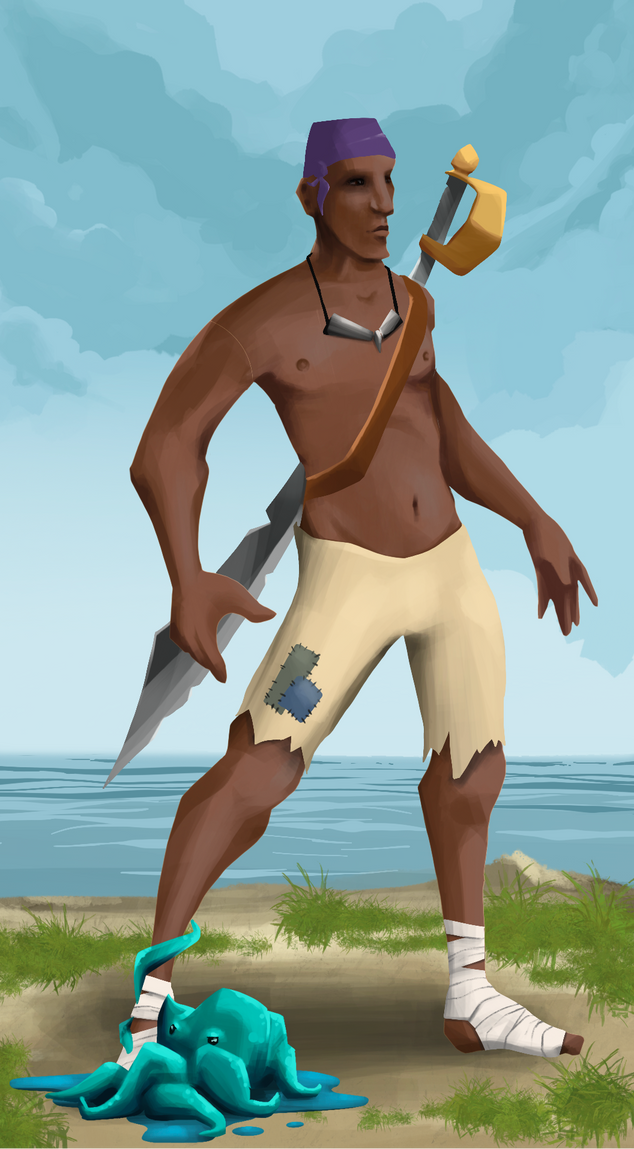 AlgoSeas Pirate #16720 NFT on Algorand